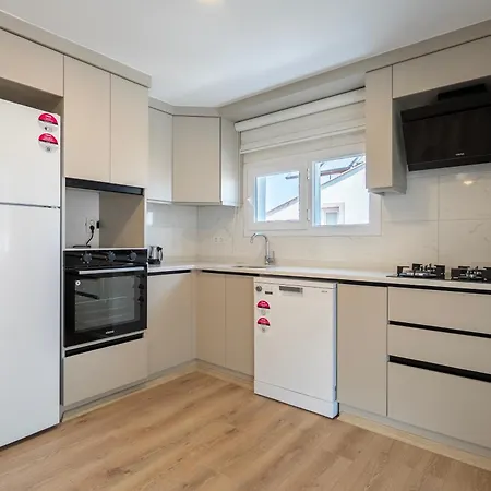 Modern, New Two Bedroom Close To Centre 公寓 费特希耶